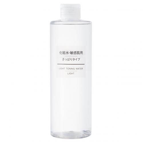 MUJI Light Toning Water for Sensitive Skin – Light, Large Size 400ml