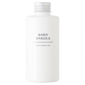 Muji sensitive skin for medicinal whitening emulsion (new) 150ml