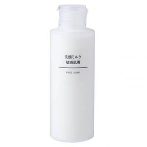 MUJI Sensitive Skin "Face Soap" Creamy Cleanser (150ml)