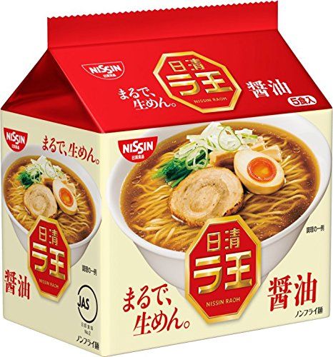 日清拉王 醤油拉麵 (5袋)
