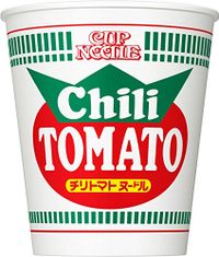 닛신 컵누들 칠리토마토