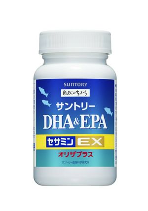 SUNTORY DHA & EPA + Sesamin EX (120 Tablets)