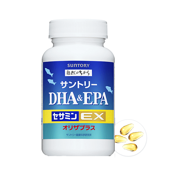 最安値豊富な サントリーDHA &EPAセサミンEXオリザプラス240錠 2本