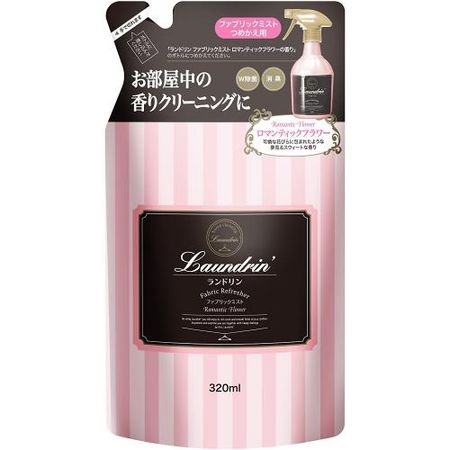 Laundrin 衣物喷雾 浪漫花朵 补充装 320ml