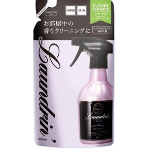 ランドリン ファブリックミスト フラワーテラス 詰替え 320ml