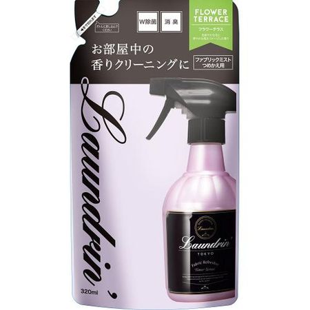 Laundrin Fabric Mist Flower Terrace Refill 320ml