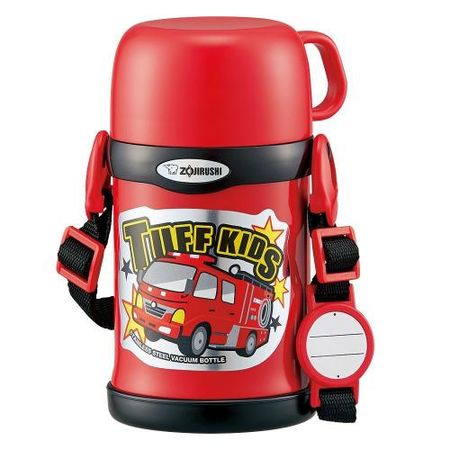 ZOJIRUSHI 2WAY 杯子和吸管不锈钢水壶 TUFF SC-ZT45-RA 红色 450ml