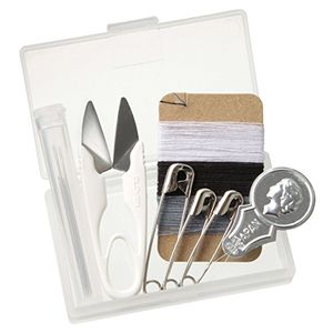 Muji portable sewing kit about 37x63x12mm