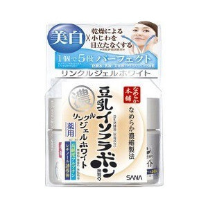 常盤藥品工業 豆乳美肌本舖 Sana Nameraka Honpo 藥用抗皺凝膠 白色 100g