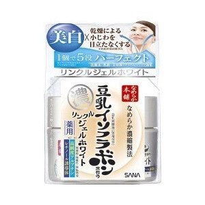 Sana Nameraka Honpo 药用抗皱凝胶 白色 100g