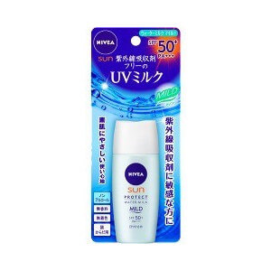 花王 NIVEA/妮維雅 Nibeasan保護水乳SPF50溫和精華素30ml