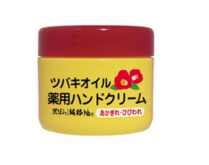 Black rose Honpo camellia oil medicated hand cream jar type 80g