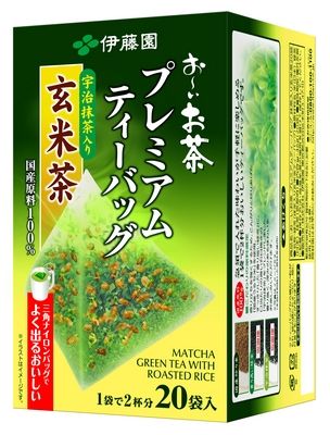 联系〜Iocha优质茶叶袋含宇治绿茶糙米茶（20条件）