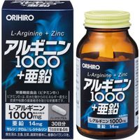 ORIHIRO 精胺酸1000+鋅 120片