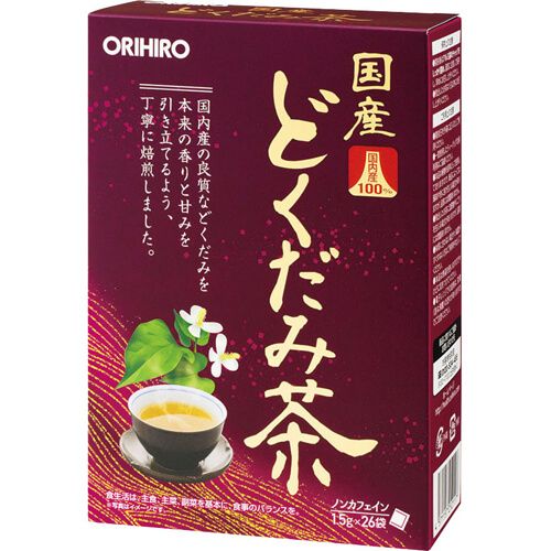 オリヒロ 国産どくだみ茶100% 1.5g×26袋