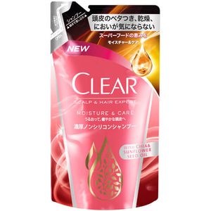 クリア モイスチャー&ケア 濃厚ノンシリコンシャンプー つめかえ用 300g