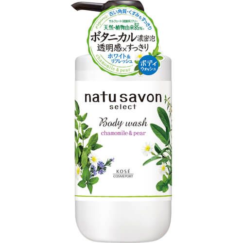 SOFTYMO Nachusabon select white body wash refresh 500ml