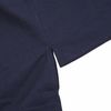 High-quality pongee woven samue, navy blue, L