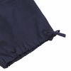 High-quality pongee woven samue, navy blue, L