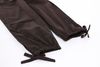 Soft plain weave work clothes, crescent moon houndstooth (brown) LL