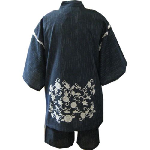 Support we weave Jinbei vine chrysanthemum (black) M