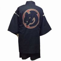 Shijira-weave Jinbei, Hikeshi “Me”, Navy, Size LL