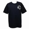 メンズTシャツ 花猫 黒 M