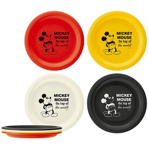 Mickey Cheerful plate 4P set P5P