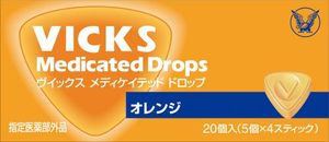 VICKS media Kei Ted drop orange 20 pieces