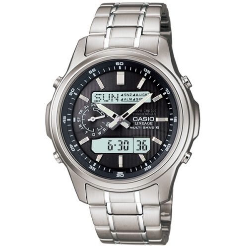 Casio Lineage Tough Solar Radio-Controlled Watch, MULTIBAND 6, LCW 