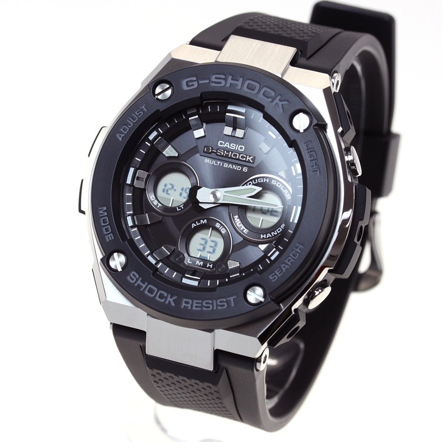 メール便指定可能 CASIO G-SHOCK GST-W300-1AJF 3192 - 通販 - www