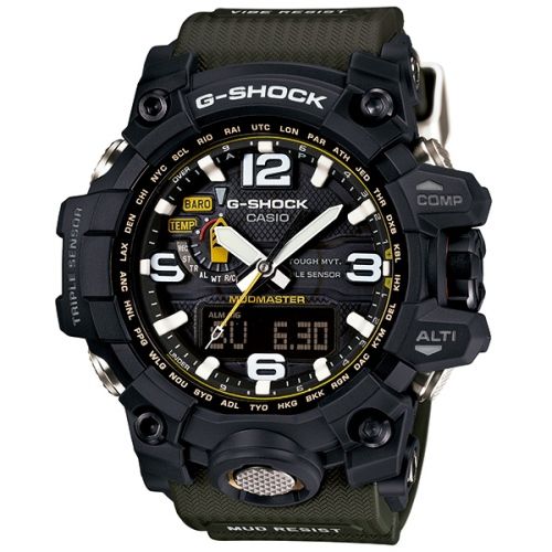 CASIO 腕時計 G-SHOCK マッドマスター 世界6局対応電波ソーラー GWG-1000-1A3JF