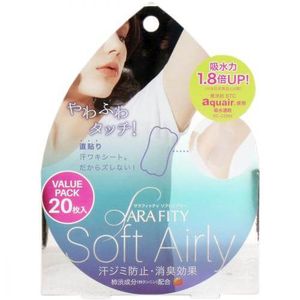 Kojitto Sarafitti soft Airy direct attachment sweat Wakishito 20 pieces