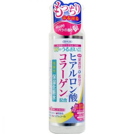 TO-PLAN(토플란) 히알루론산・콜라겐 함유 약산성 보습 화장수 185mL