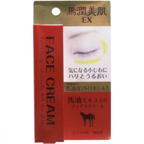 Horse Oil Face Cream with Sakura Fragrance, 18g