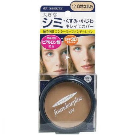 Juju Cosmetics Fundew Plus R UV Concealer Foundation 12. Natural Skin Tone