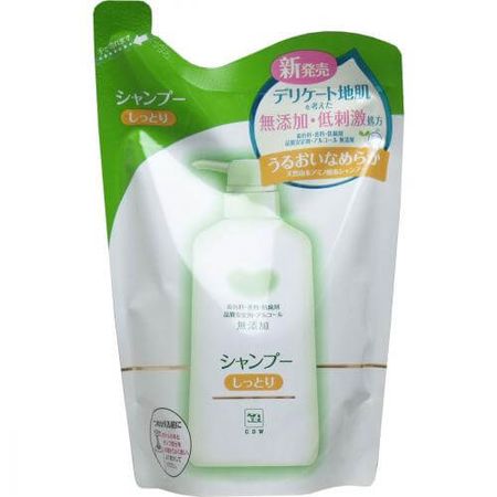 牛牌無添加洗髮精 保濕 補充裝 380毫升