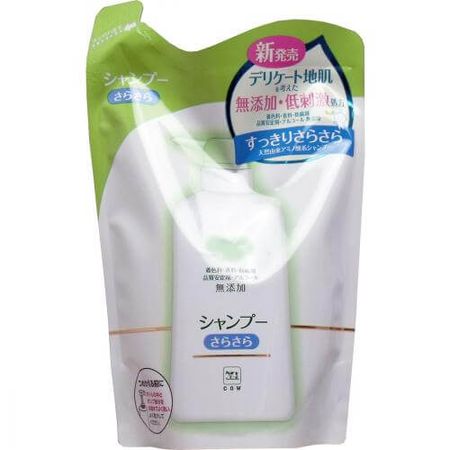 우유비누 카우브랜드 무첨가 샴푸 산뜻 타입 리필용 380mL