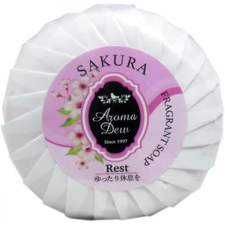 Aroma Dew Fragrant Soap Sakura Scent 100g