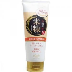 Cosmetex Roland Loshi Moist Aid Domestic Whipped Face Wash K (Rice Bran) 120g