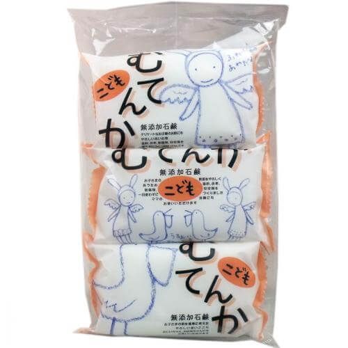 펠리칸 어린이 무첨가 비누 100g × 3 개 팩