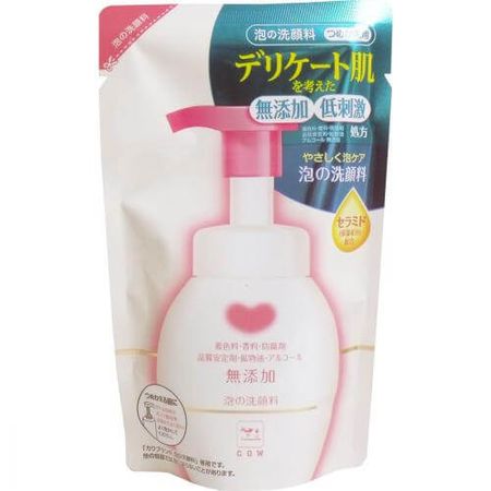 牛乳石鹸 カウブランド 無添加 泡の洗顔料 詰替用 180mL