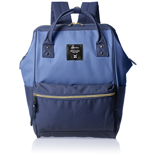 anello large capacity 2way Porikyan cap backpack daypack AT-B0193A NML Navy  Multi