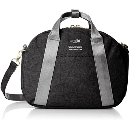anello High-density heathered poly mini Boston AT-C1835 BK Black