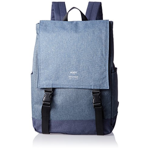 anello high density Mokucho polyester backpack AT-H1151 DML denim multi