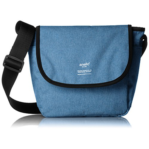 anello high density Mokucho polyester mini shoulder bag AT-N0661 BL Blue ｜  DOKODEMO