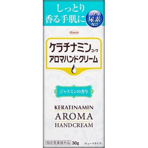 Kowa new drugs Kerachinamin Kowa aroma hand cream jasmine scent of 30g