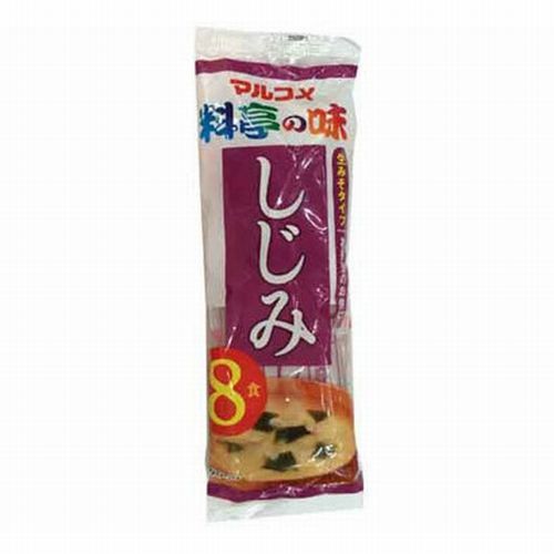 Marukome new instant raw miso soup freshwater clam 8 servings