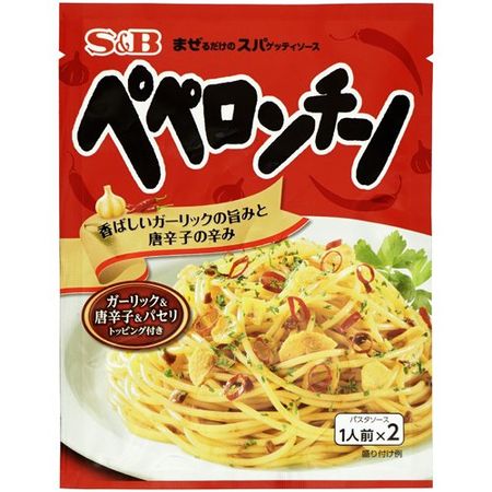 S&B 바로 비벼먹는 스파게티 소스 페페론치노 44.6g