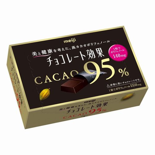 明治 chocolate koka 明治巧克力可可效果95%BOX60克